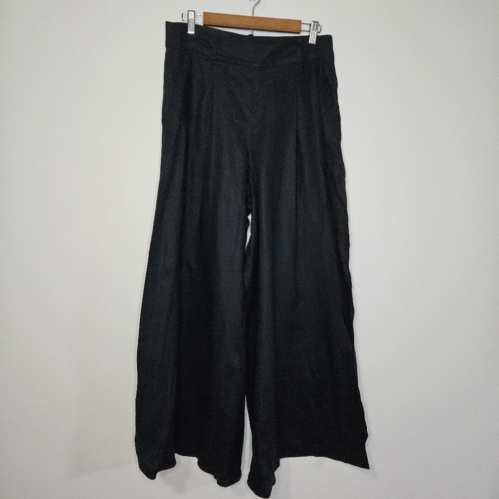 Banana Republic HR Voluminous 100% Linen Pants 10S